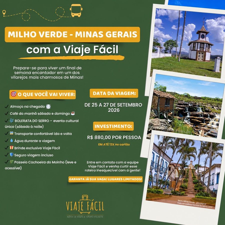 Milho Verde e Serro, Minas Gerais