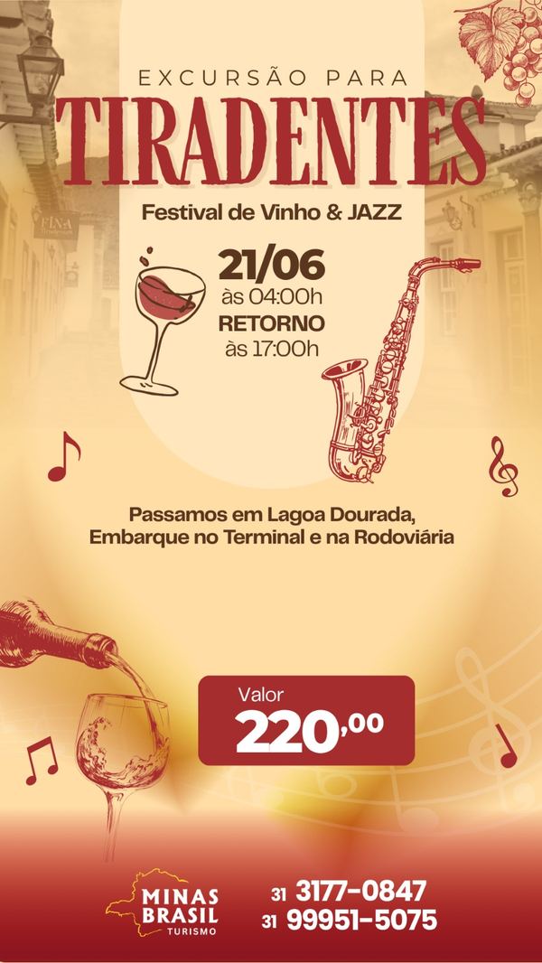 Tiradentes, Festival de Vinho & Jazz